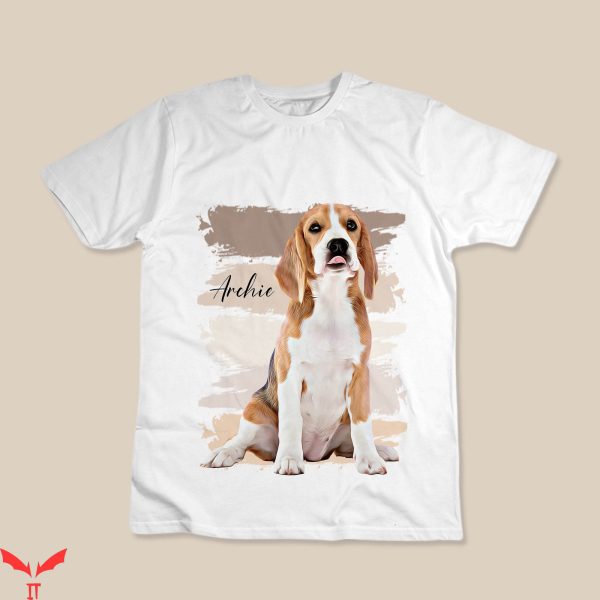 Dog Picture T-Shirt Cute Pet Lovers Pet Loss Animal Owner