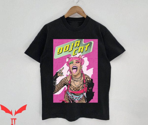 Doja Cat T-Shirt Doja Cat Pop Art Hip Hop T-Shirt