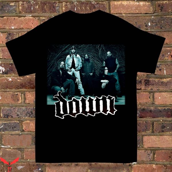 Down Band T-Shirt Down Heavy Metal Band Trendy Style Tee