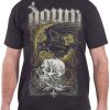 Down Band T-Shirt Down Swamp Skull Heavy Metal Band Shirt