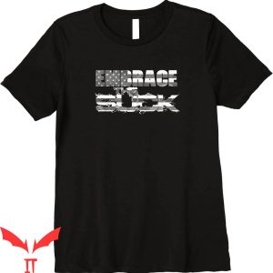 Embrace The Suck T-Shirt American Flag Trendy Tee Shirt