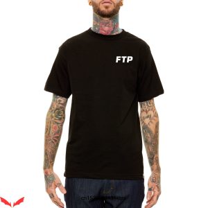 FTP Columbine T-Shirt FTP Small Quote Graphic Cool Style