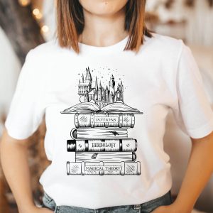 Family Harry Potter T-Shirt HP Wizard Castle Book Lover