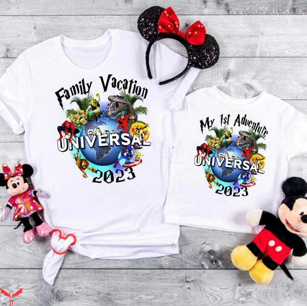 Family Universal T-Shirt Universal Studios Family Shirt