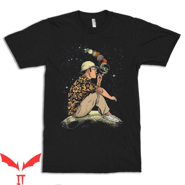 Fear And Loathing In Las Vegas T-Shirt Johnny Depp Smoking