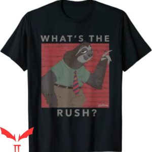Frat Rush T-Shirt Disney Zootopia Flash What’s The Rush