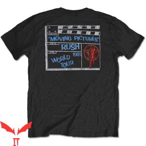Frat Rush T-Shirt Rush Cool Design 1981 Tour Tee Shirt