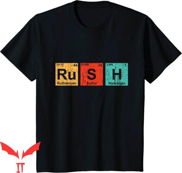 Frat Rush T-Shirt Rush (Ru-S-H) Periodic Table Elements Tee