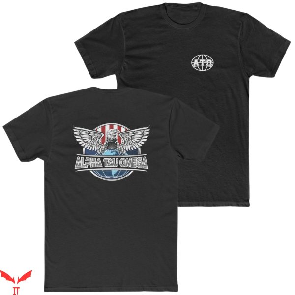 Fraternity Rush T-Shirt Alpha Tau Omega Graphic Cool
