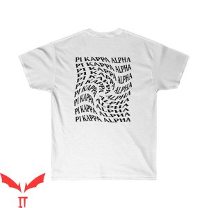 Fraternity Rush T-Shirt Swirl Warped Cool Design Trendy