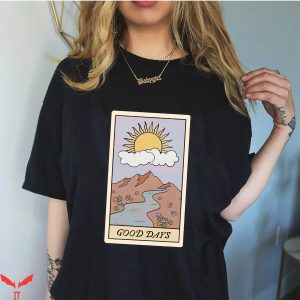 Good Days T-Shirt SZA Tarot Card Album SOS Flowers Shirt