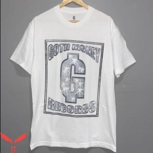 Goth Money Records T-Shirt Bling Bling Silver Rich Style