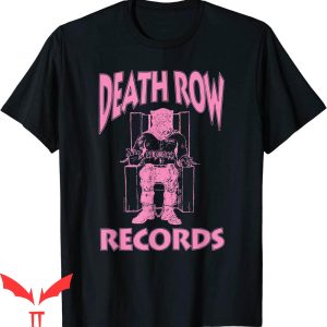 Goth Money Records T-Shirt Death Row Records Logo Pink