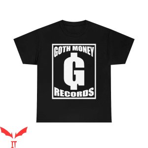 Goth Money Records T-Shirt Og Classic Trendy Big Logo Tee
