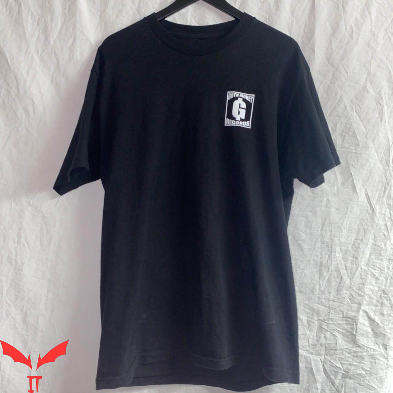 Goth Money Records T-Shirt Small Classic Logo Tee Shirt
