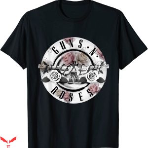 Guns N Roses Appetite For Destruction T-Shirt Floral Bullet