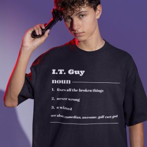 Guy T-Shirt Definition IT Guy Funny T Shirt