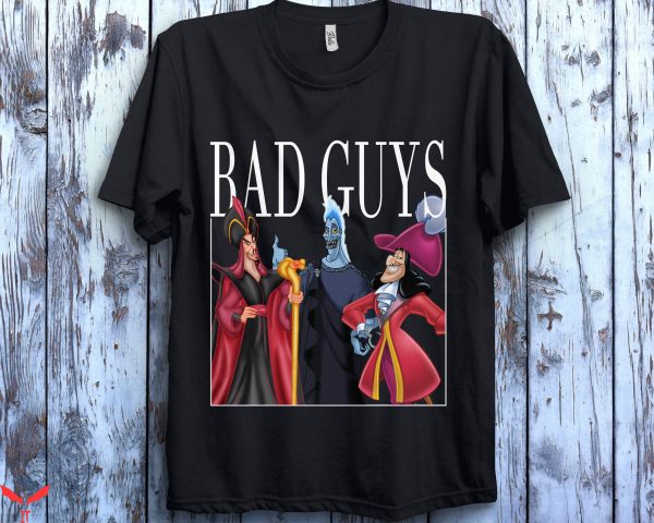 Guy T-Shirt Disney Hook Hades Jafar Bad Guys T-shirt