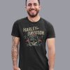 Harley Davidson Vintage T-Shirt Harley Skull Motorcyle Love