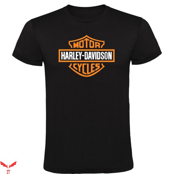 Harley Davidson Vintage T-Shirt Motor Cycles Logo
