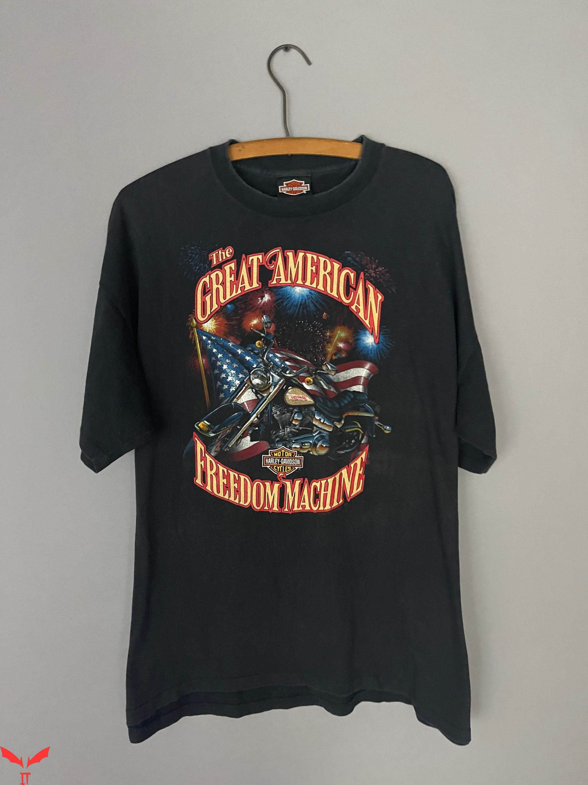 Harley Davidson Vintage T-Shirt Motorcycle Biker American