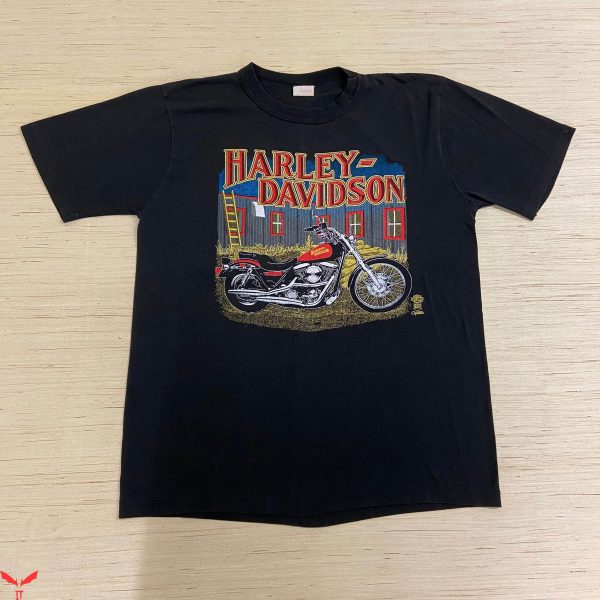 Harley Davidson Vintage T-Shirt Vintage 1980s France