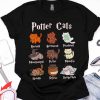 Harry Potter Cat T-Shirt Potter Cats Lover Christmas