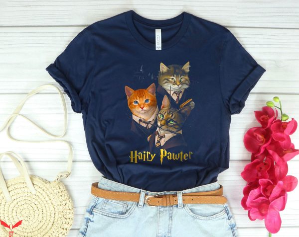 Harry Potter Cat T-Shirt Potter Pups Dog Lover Animal Shirt