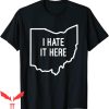 Harry Potter Hates Ohio T-Shirt I Hate It Here Ohio State Oh