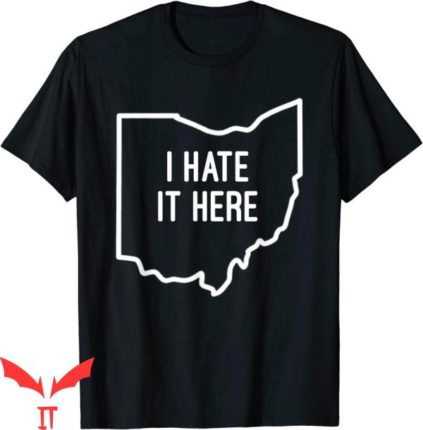 Harry Potter Hates Ohio T-Shirt I Hate It Here Ohio State Oh