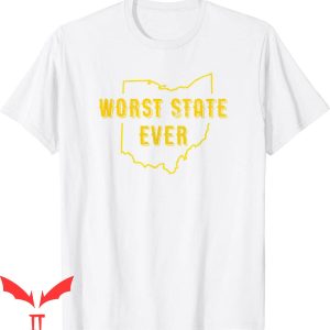 Harry Potter Hates Ohio T-Shirt Ohio Sucks Worst State Ever