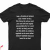 I Am Clinically Insane T-Shirt Classic Trendy Words Quote