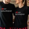 I Love My Boyfriend T-Shirt Girlfriend Love Matching Couples