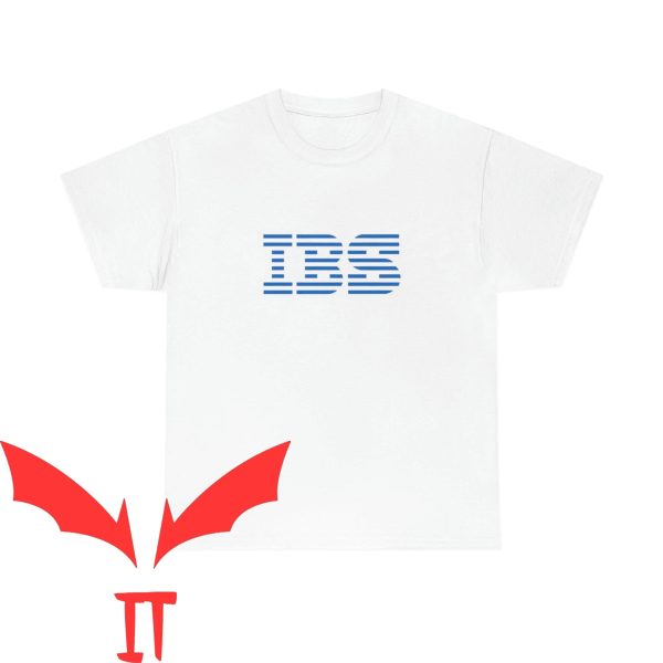 IBS T-Shirt IBM IBS Logo Irritable Bowel Syndrome Tee
