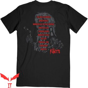 Iron Maiden Killers T Shirt Killers V2 Album Track List 2
