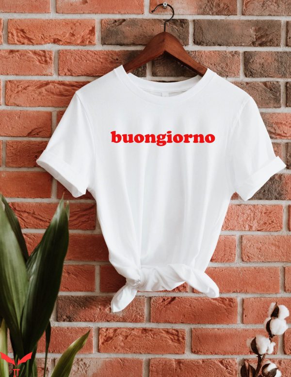 Italian T-Shirt Buongiorno Travel In Italia Vintage Retro