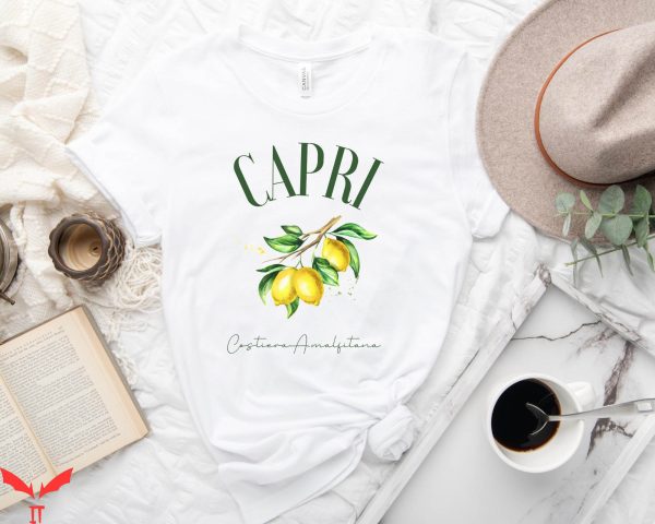 Italian T-Shirt Capri Costiera Amalfitana Super Cute
