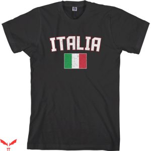 Italian T-Shirt Italia Flag Italy National Team European