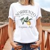 Italian T-Shirt Italian Town Sorrento Campania Vintage Style