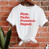 Italian T-Shirt Italy Pasta Travel Family Trip Rome Tee