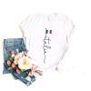 Italian T-Shirt Italy Souvenir Love Venice Rome Verona Tee
