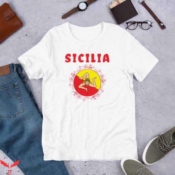 Italian T-Shirt Sicilia Sicily Trinacria Italy Love Tee