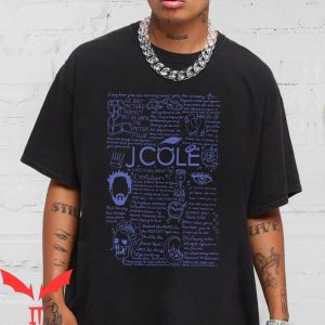 J Cole Vintage T-Shirt Album J Cole Band Music Tour Tee