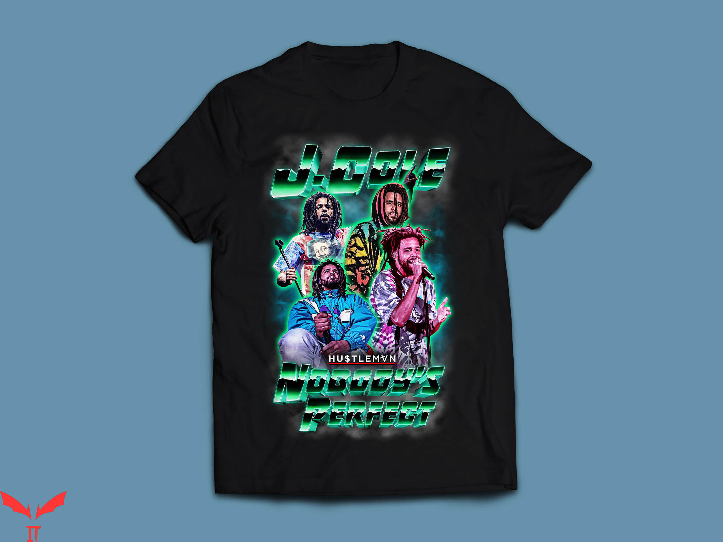 J Cole Vintage T-Shirt Hip Hop Retro Rap Music Tee Shirt