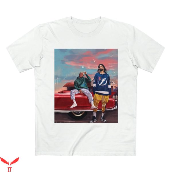 J Cole Vintage T-Shirt Kendrick Lamar And J Cole Rap Shirt
