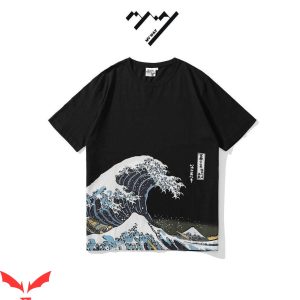 Japanese T-Shirt Japanese Ukiyo-e Kanagawa Sea Wave T-shirt