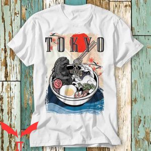 Japanese T-Shirt Tokyo Ramen Noddle Food Japan