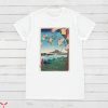 Japanese T-Shirt Ukiyo-e Woodblock Art Hiroshige Sakura
