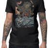 Japanese T-Shirt Utagawa Kuniyoshi Drogone T-shirt