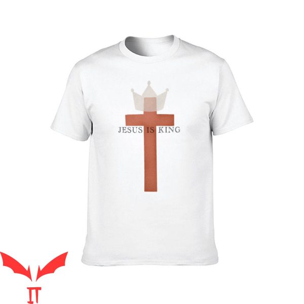 Jesus Is King T-Shirt Bible Verse Cross And Crown Shirt